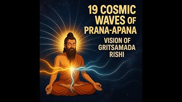 Gritsamada Rishi’s Vision: 19 Cosmic Waves Born from Prana–Apana Union (045 VVA ) #universe #vedas