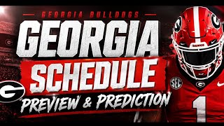 Information Georgia Bulldogs 2026 Schedule Breakdown | Record Prediction! Guide
