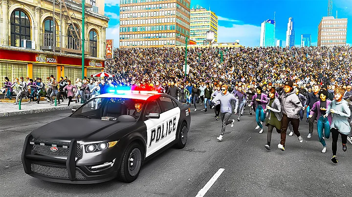 I Control ANGRY NPC to Attack Cops in GTA 5 RP