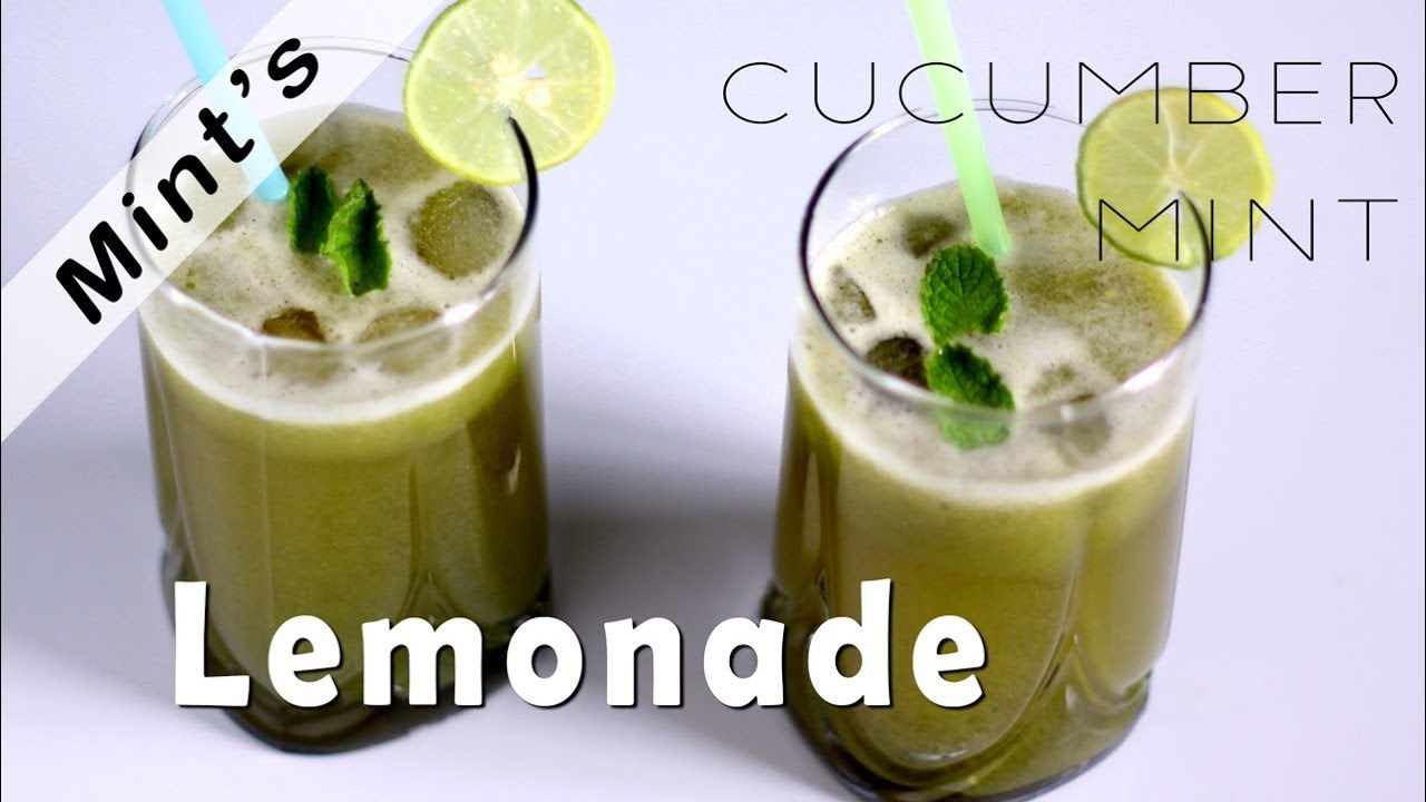 Cucumber Mint Lemonade – Indian Juice