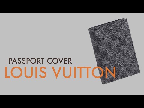 Louis Vuitton Passport Cover in Damier Graphite - Quick Look