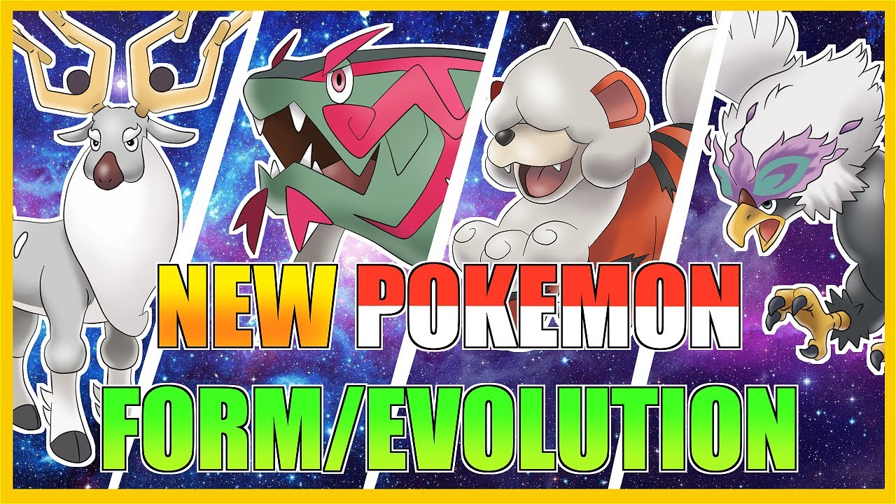 New Pokemon Forms/Evolutions in Pokemon Legends : Arceus (Hisui Region)