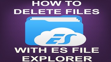 HOW TO DELETE FILES IN ES FILE MANAGER (JD)....