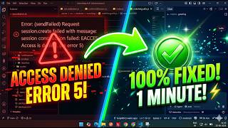 Information Fix VS Code Permission Denied & GitHub Copilot Failed Session Update