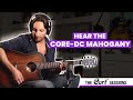 Электроакустическая гитара CORT Core-DC Mahogany (Open Pore Black Burst)