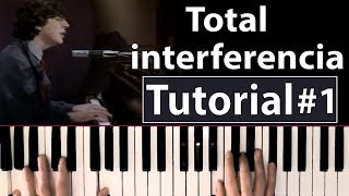 Como tocar "Total interferencia" (Charly García/Spinetta) Parte 1/2 - Piano tutorial y partitura