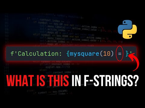 A Python F-String Feature Most People Don't Know