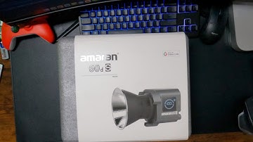 Unboxing of The Aputure Amaran COB 60DS Video Light