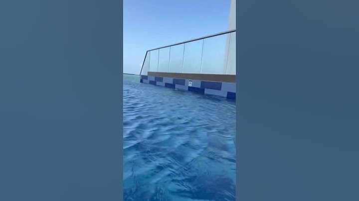 La piscina infinita me dejó mal …💔