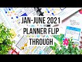 Flip Through of All My Happy Planners! January - June 2021 | Catch-all, Journal and Work Planners