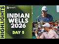 Sinner Vs Shapovalov Zverev Shelton Fonseca Also Play Indian Wells 2026 Day 5 Highlights