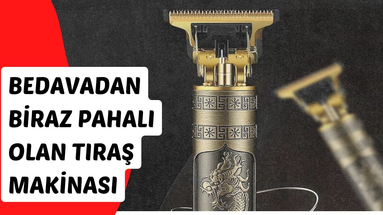 JASPER T-BIÇAK SAÇ SAKAL ENSE VE ÇİZİM TIRAŞ MAKİNASI İNCELEME