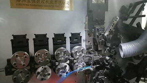 CSM-5100CNC Compression spring machine makes torsion spring