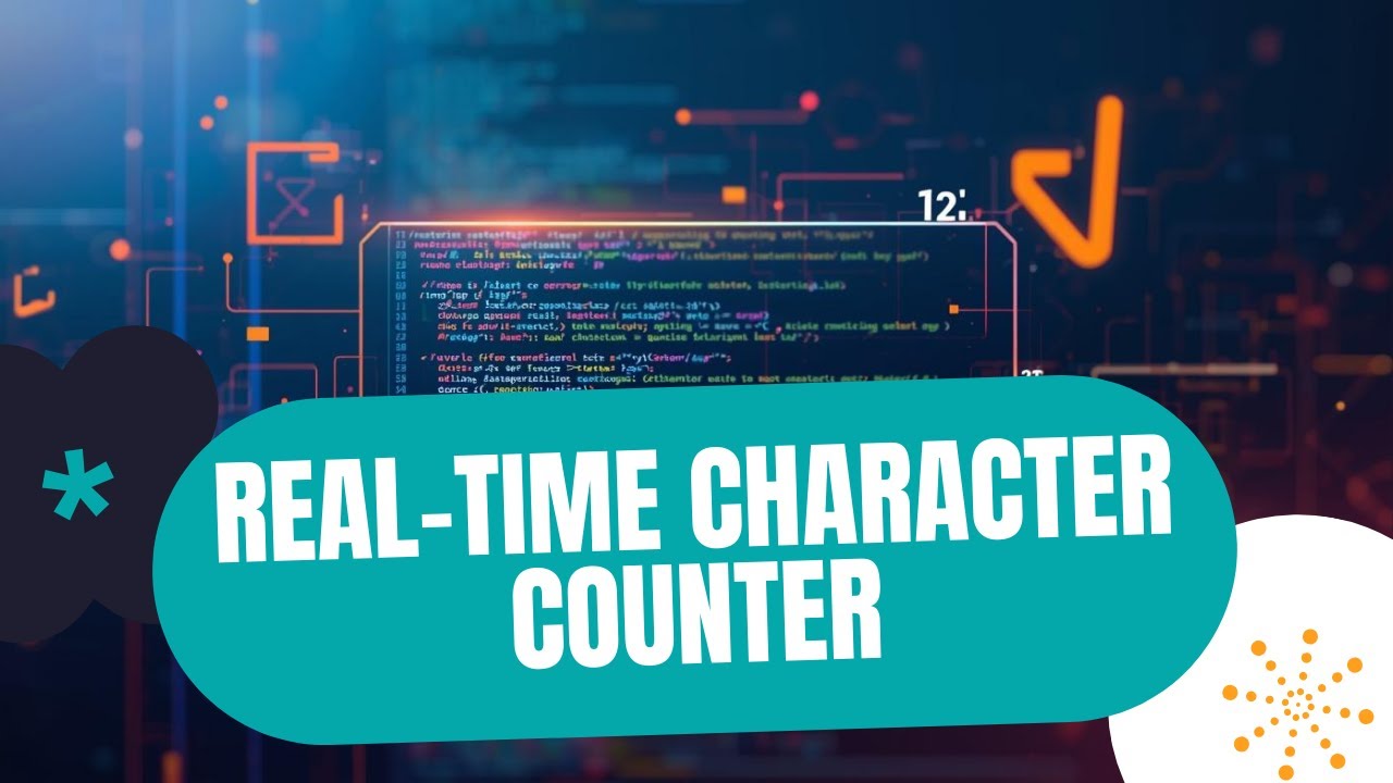 Real-Time Character Counter in JavaScript | Live Updates as You Type ...