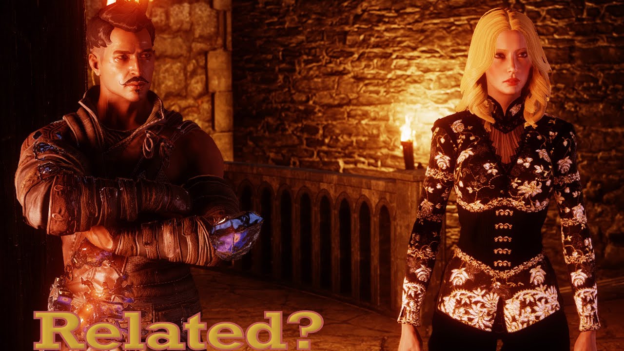 Dragon Age: Inquisition - Dorian about being related to Inquisitor Trevelyan