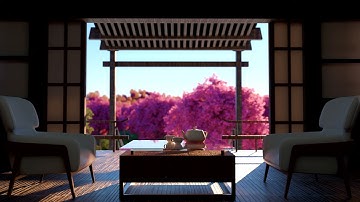 Japanese 3D Loop Animation I Cinema4D and Octane