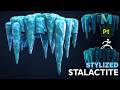 Making Stylized Stalactite in Maya 2027, Zbrush, and Substance Painter