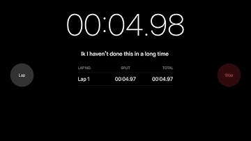 Day 2 of trying to get 10 seconds