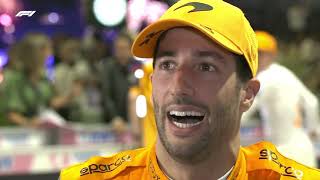 Daniel Ricciardo | Post race interview | 2022 Jeddah Corniche Saudi Arabia Grand Prix Update