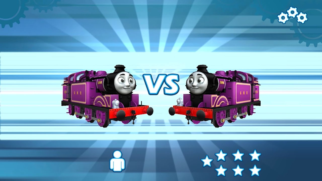 Superstar Racer who would win - Ryan vs Ryan vs Thomas vs Emily vs James - Go Go Thomas Game