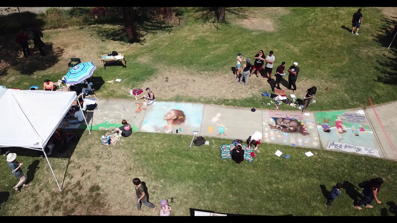 Luna Park Chalk Art Festival YouTube