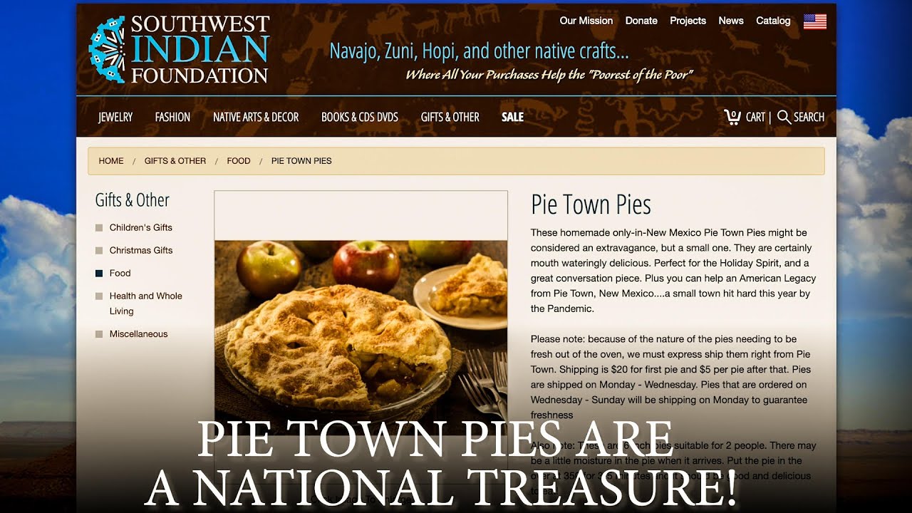 Pie Town Pies are a National Treasure! YouTube