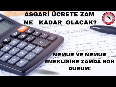 Asgari Ücret ve Memur Maaşları Ne Kadar Olacak?