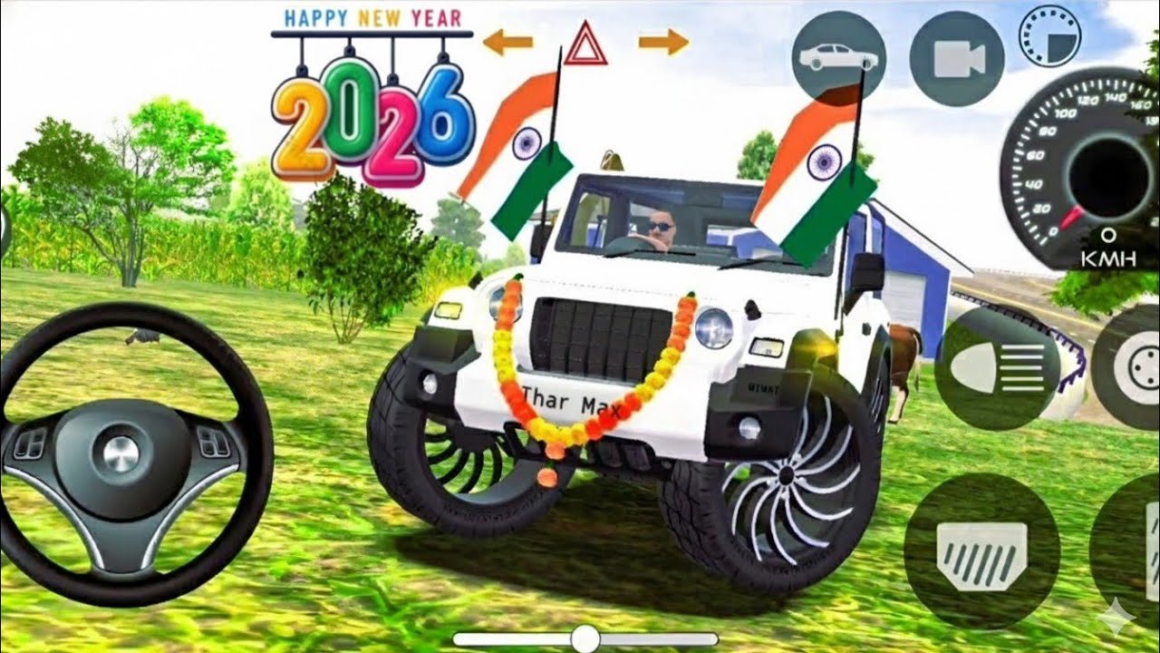 Modified Mahindra Thar Car Games: Indian Cars (Gadi Wala Game) - Car Game Android Gameplay 2026