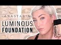 NEW Anastasia Beverly Hills Luminous Foundation | FIRST IMPRESSION & REVIEW | GlamnAnne