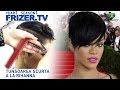 TUNSOAREA SCURTA A LA RIHANNA. Rihanna haircut FRIZER TV