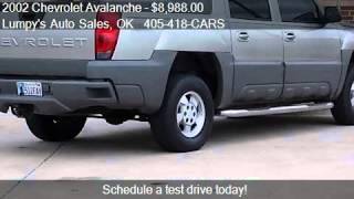 2002 Chevrolet Avalanche - for sale in Oklahoma City, OK 73 2002 Chevrolet Avalanche - for sale in Oklahoma City, OK 73