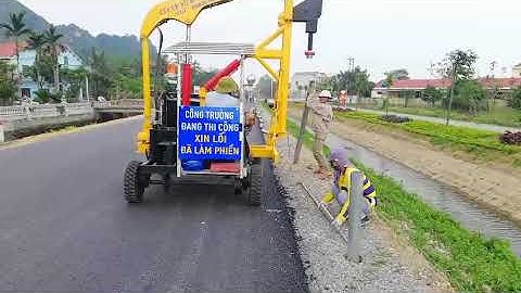 THI CÔNG ĐÓNG CỌC TÔN SÓNG HỘ LAN - QL10