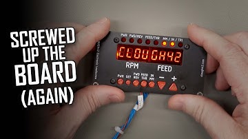Updating the Electronic Leadscrew Control Panel