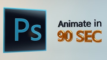 Learn how to animate an animated GIF in Adobe Photoshop CS6 within 90secs