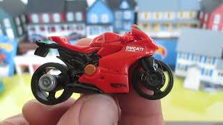 Ducati 1199 Panigale 2014 Hot Wheels Toy Motorcycle Unboxing Review - HW City Speed Team Racing Bike