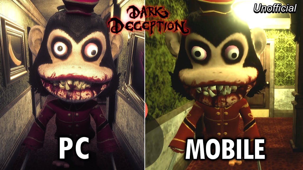 Dark Deception PC vs Mobile *Comparison