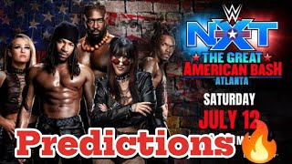 NXT Great American Bash 2025 Predictions! Full Match Card Breakdown & Preview | Red Gaming