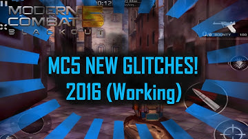 Modern Combat 5 OUT OF MAP GLITCH CANALS / Spots and Wall Glitches! #1 {WORKING}