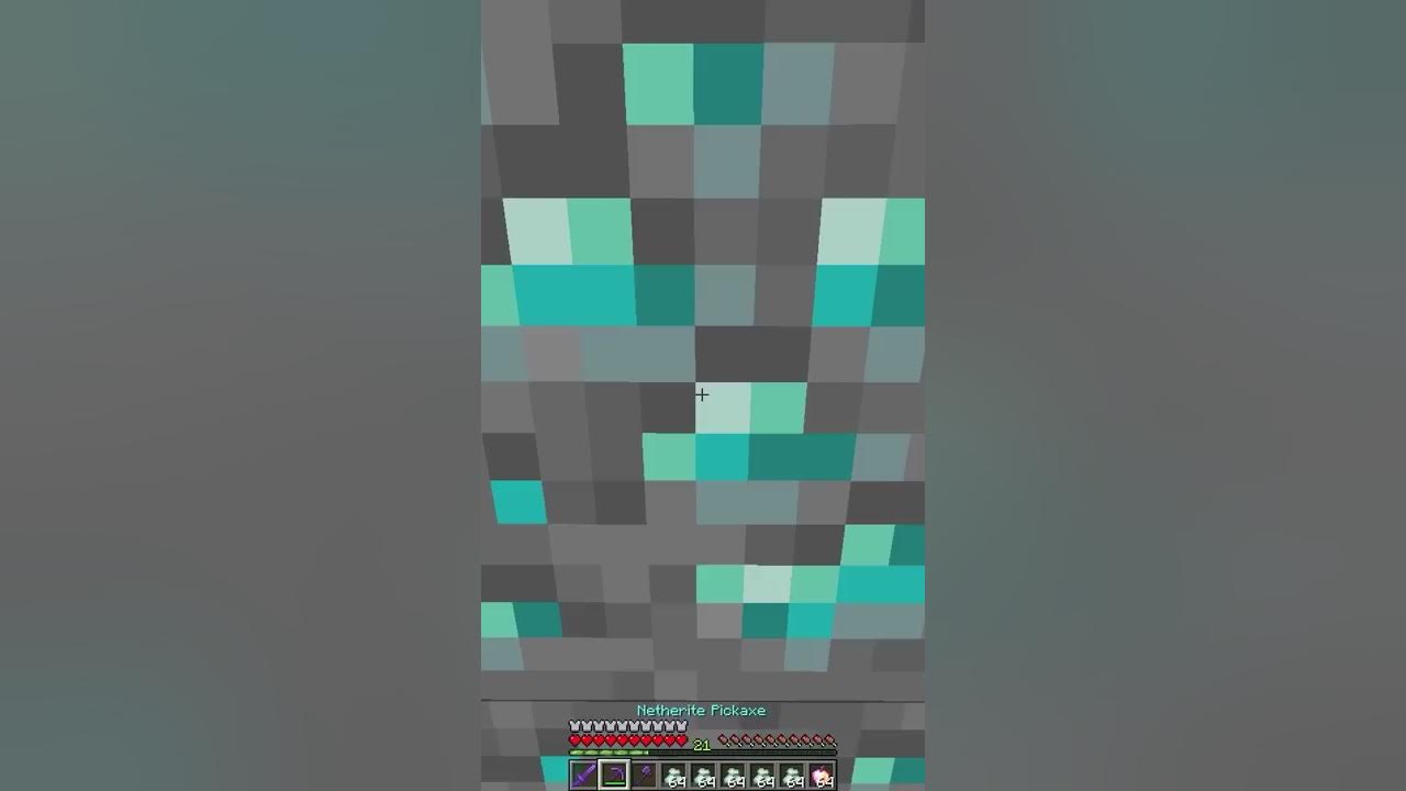 My friends vs me mining Diamonds #shorts