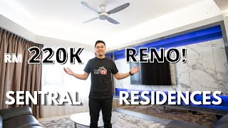 The Sentral Residences @ KL Sentral 3+1 Room with RM220k Interior renovation | Sky Infinity Pool by Malaysia Property TV 7,838 views 2 years ago 6 minutes, 39 seconds