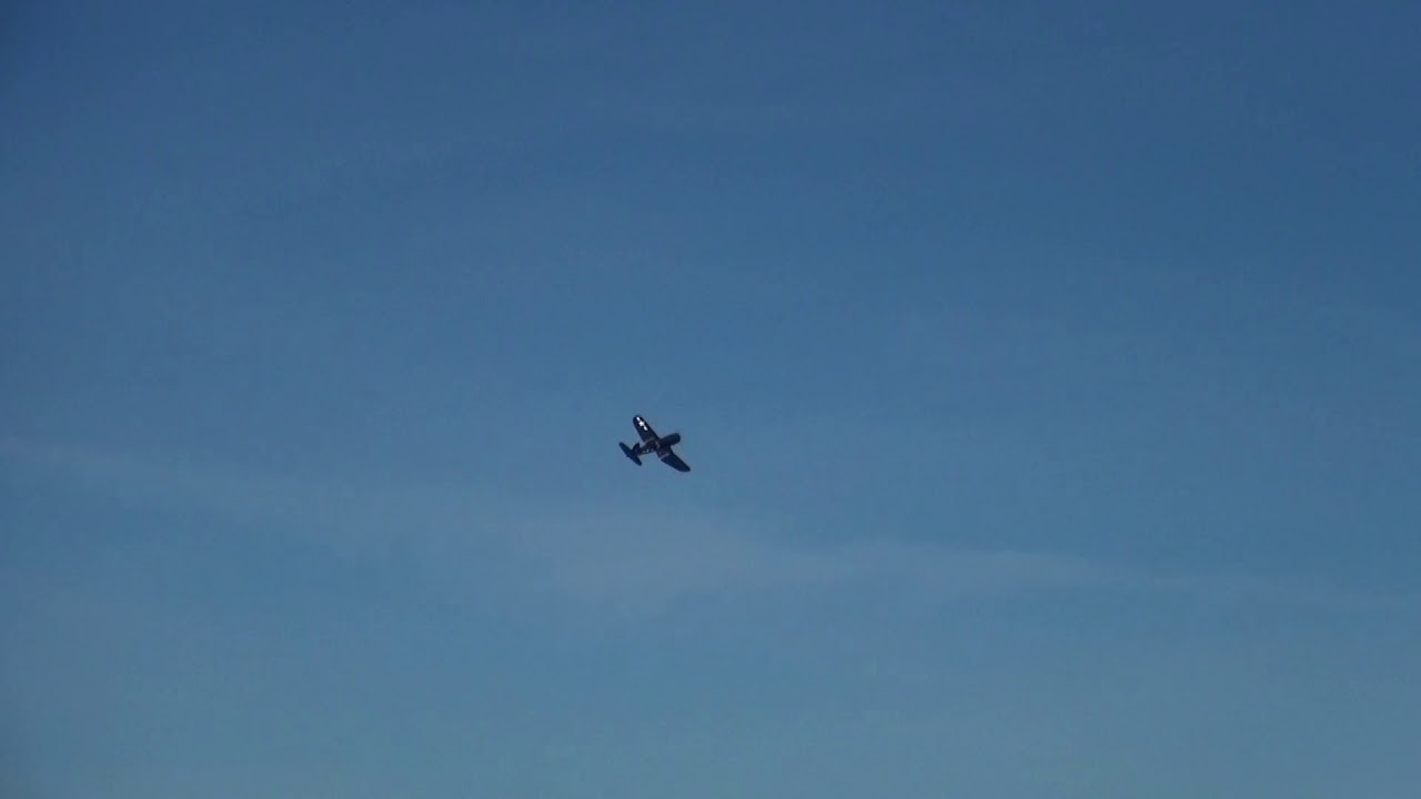 Black Horse F4U Corsair Maiden Flight