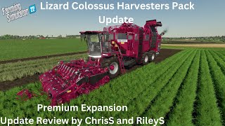Lizard Colossus Harvesters Pack | Premium Edition Crops update | Frist Look by ChrisS and RileyS