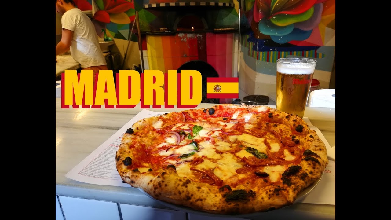The Best Pizza In Madrid Spain Is NAP Pizza YouTube
