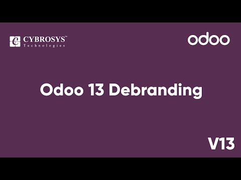 Odoo 13 Debranding | Odoo Debranding | Removes odoo promotional links