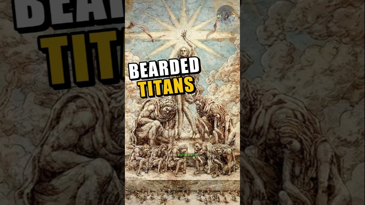 Почему на исторических картинах титаны изображены как бородатые люди? 