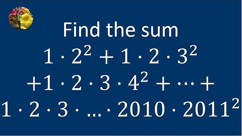 Evaluating the required sum using standard techniques