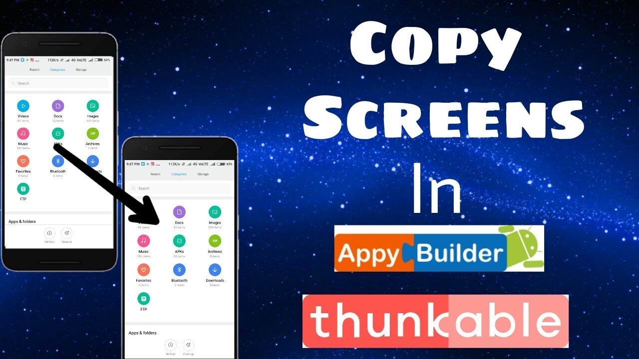 How To Copy Screens In Thunkable symetium smartphone unboxing