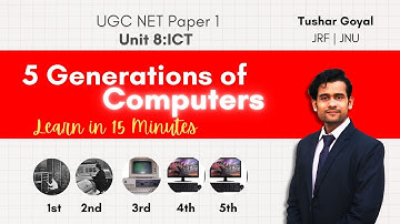 8.1 | Generations of Computers in 15 Minutes | UGC NET ICT | PYQs + Easy Explanation