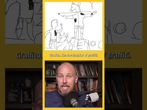 Jesus Has a Donkey Head in His Oldest Picture (Alexamenos Graffito)