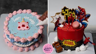 Happy Birthday Cake Decorating Tutorials Ideas Like a Pro | Beautiful Cake Design Comipation